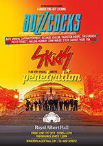 The Skids - A Celebration of the Life of Pete Shelley: Royal Albert Hall, Kensington Gore, London 21.6.19